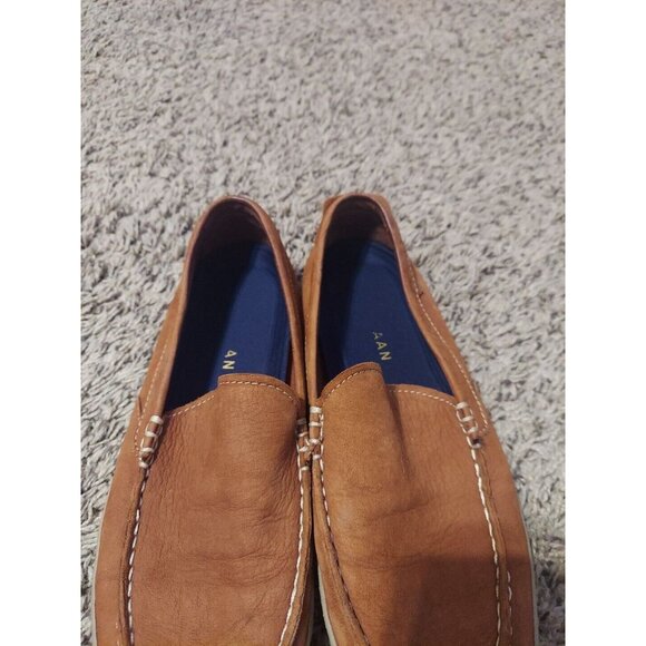 Cole Haan Claude Venetian Nubuck Men's Size 9 M Loafer, C30993 British Tan - Picture 2 of 8